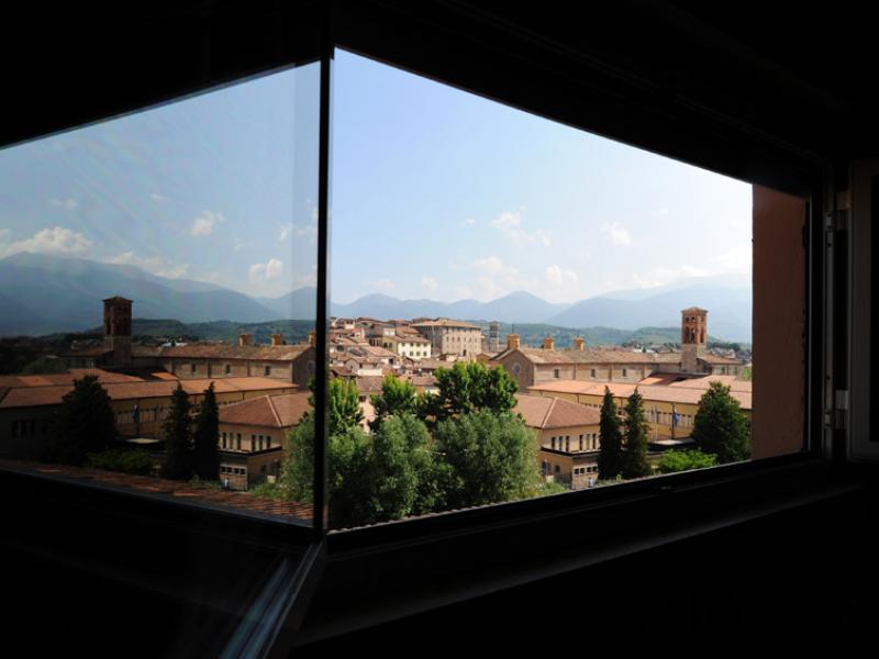 La vista dalle camere - Hotel Cavour Rieti